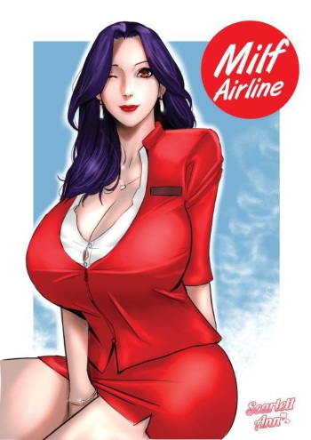 MILF Airline [Scarlett Ann] - english cover