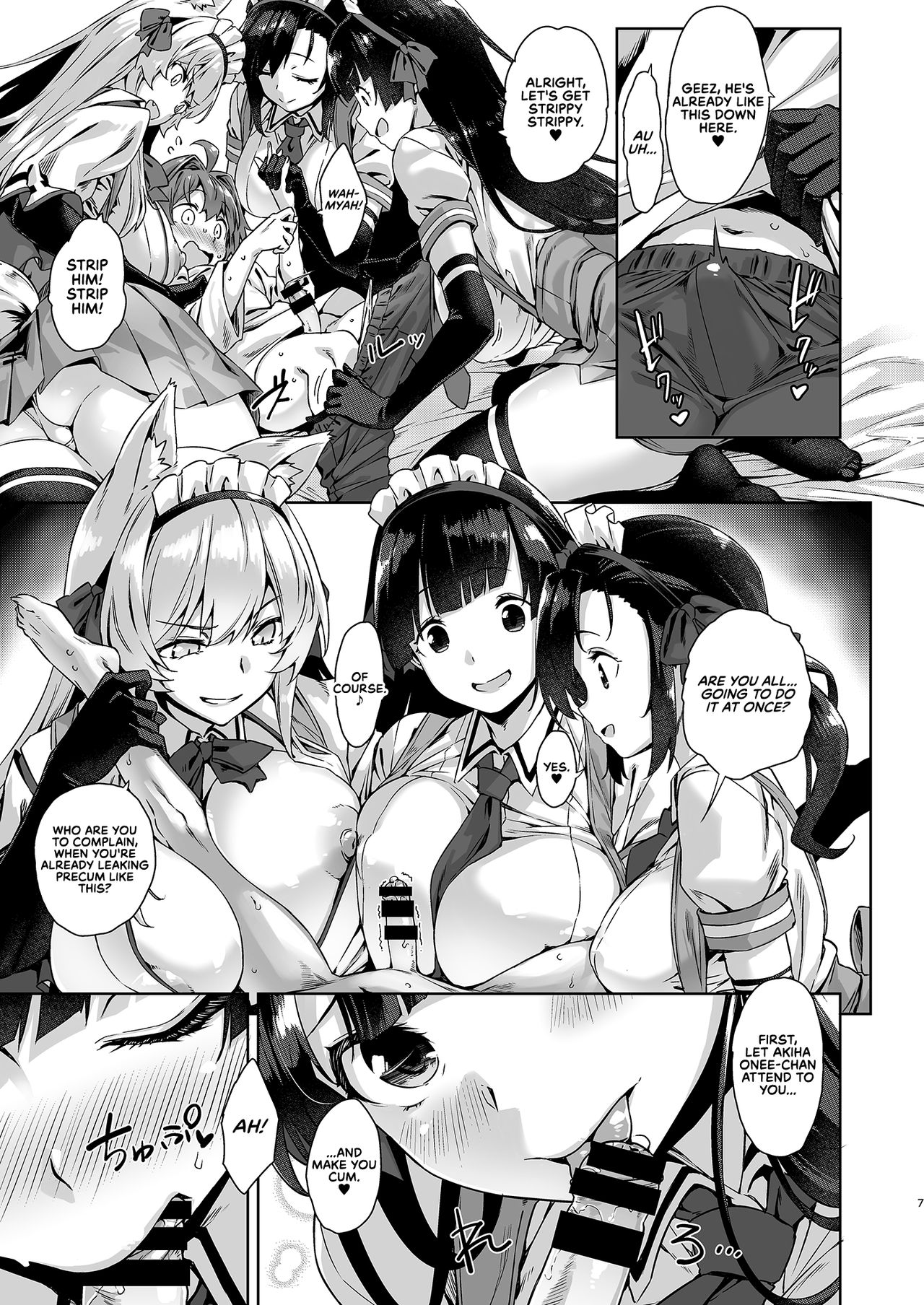 Mayoiga no Onee-san Sono 7 | The Onee-san at Mayoiga Part 7 page 8 full