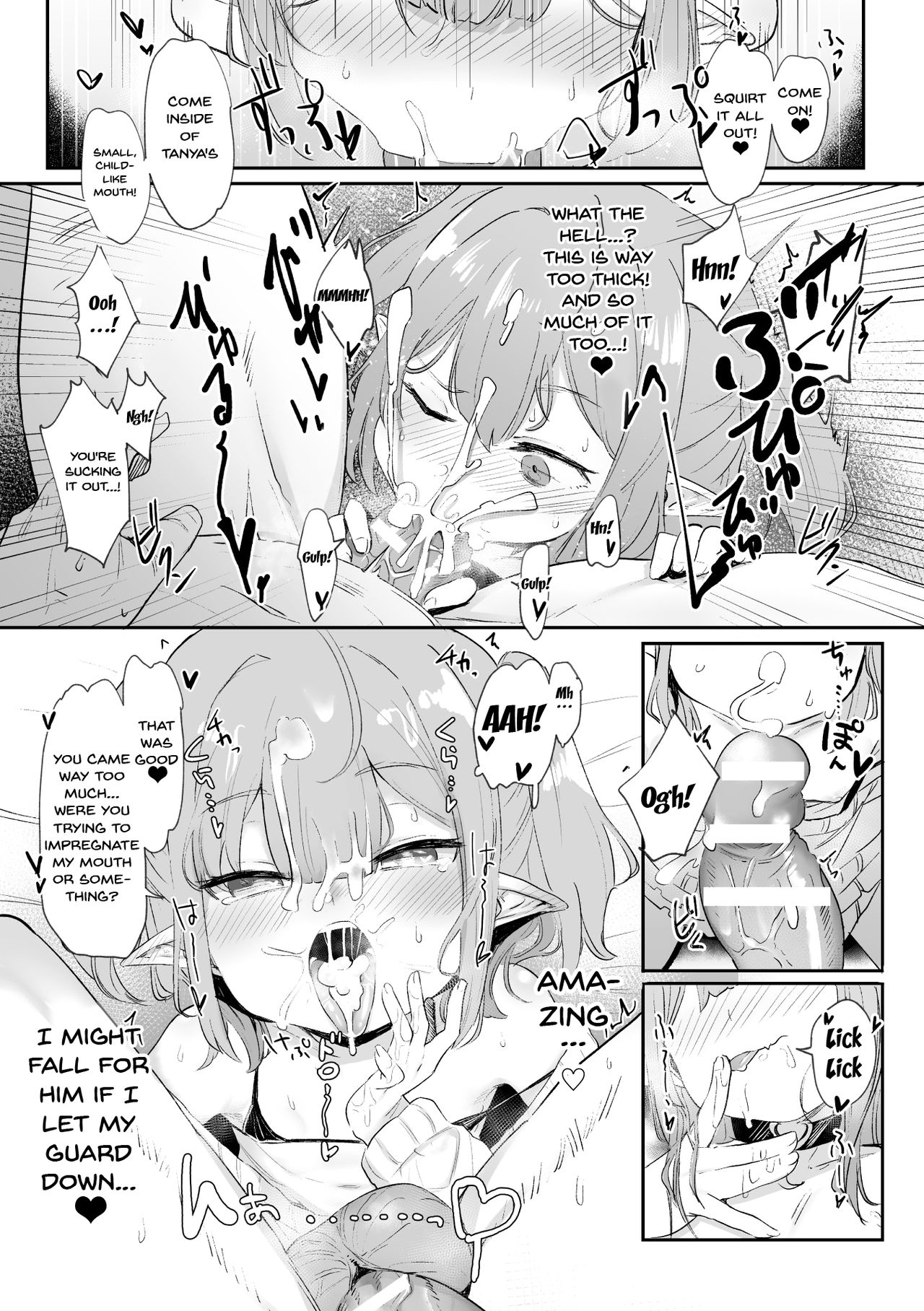 2D Comic Magazine Mesugaki Succubus Seisai Namaiki Aka-chan Heya o Wakarase-bou de Kousei Knock Vol. 1 | Punishing a Bratty Young Succubus Vol. 1 page 9 full