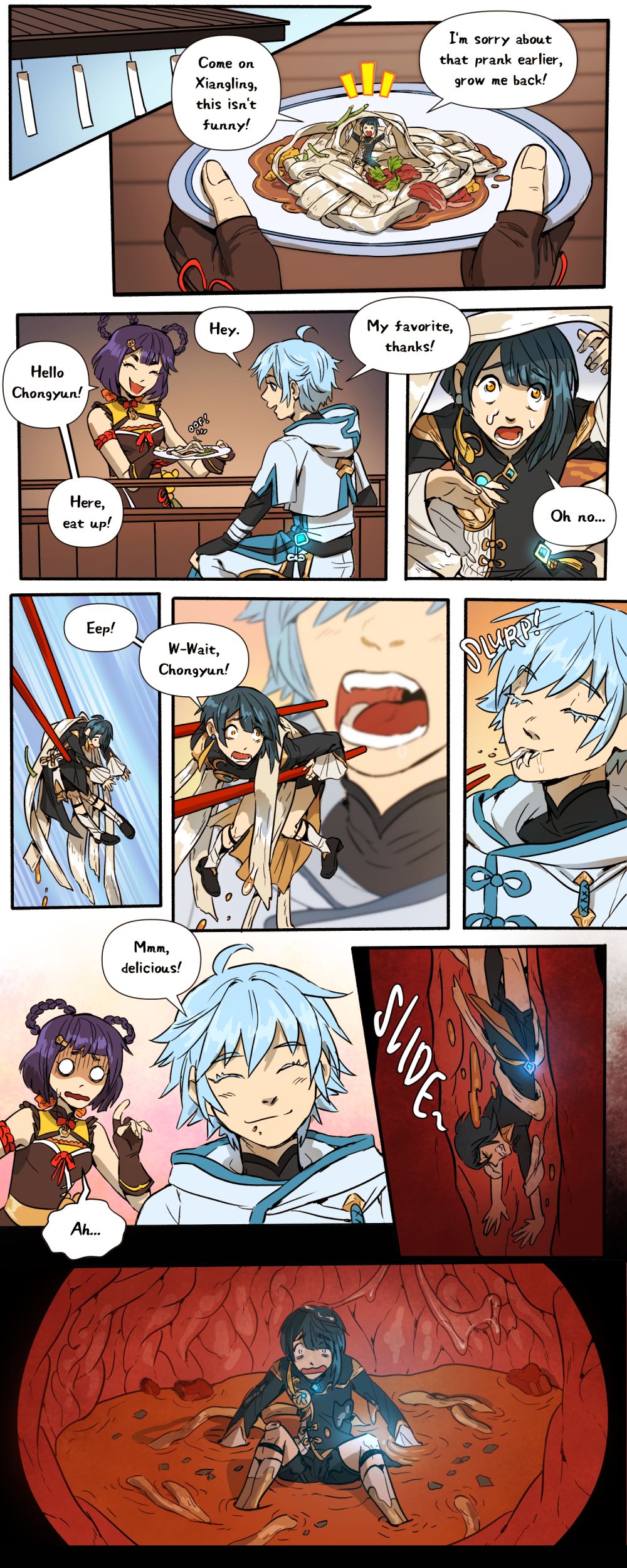 Wonder where Xingqiu is page 1 full