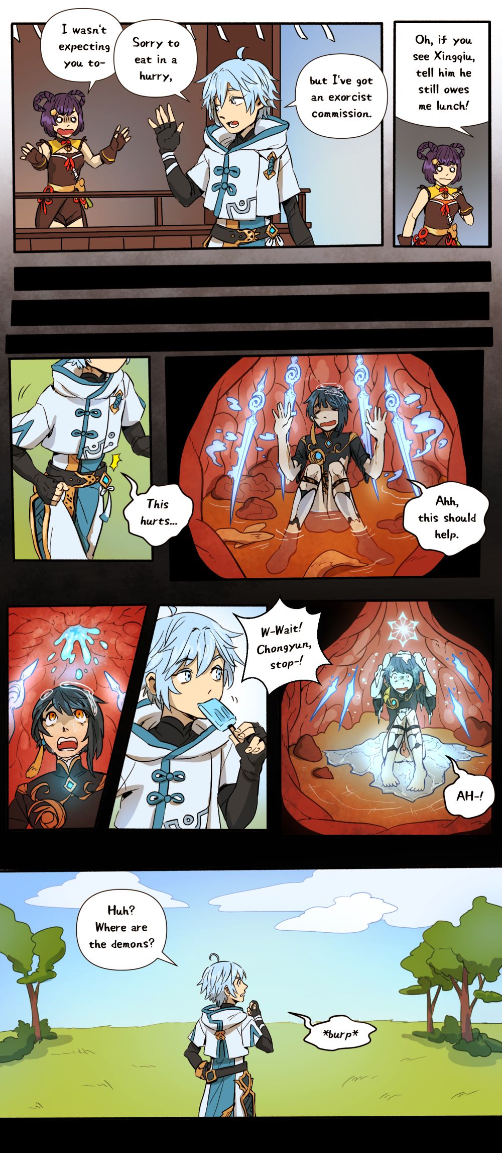 Wonder where Xingqiu is page 2 full