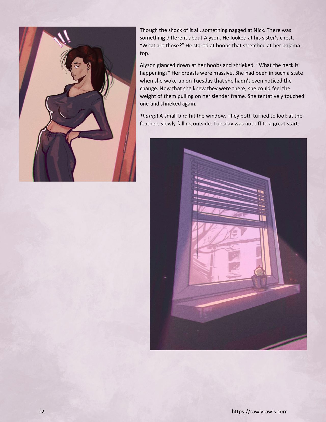 Enki's Puzzle Chapter 6: Rawly Rawls Fiction page 12 full