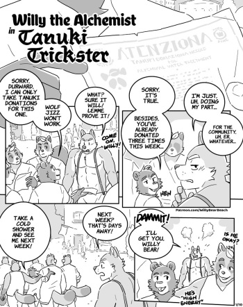[Artdecade] Willy the Alchemist in Tanuki Trickster cover