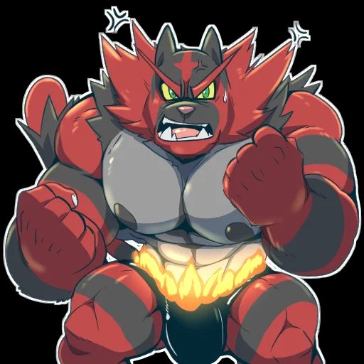 Incineroar Telegram Stickers page 12 full