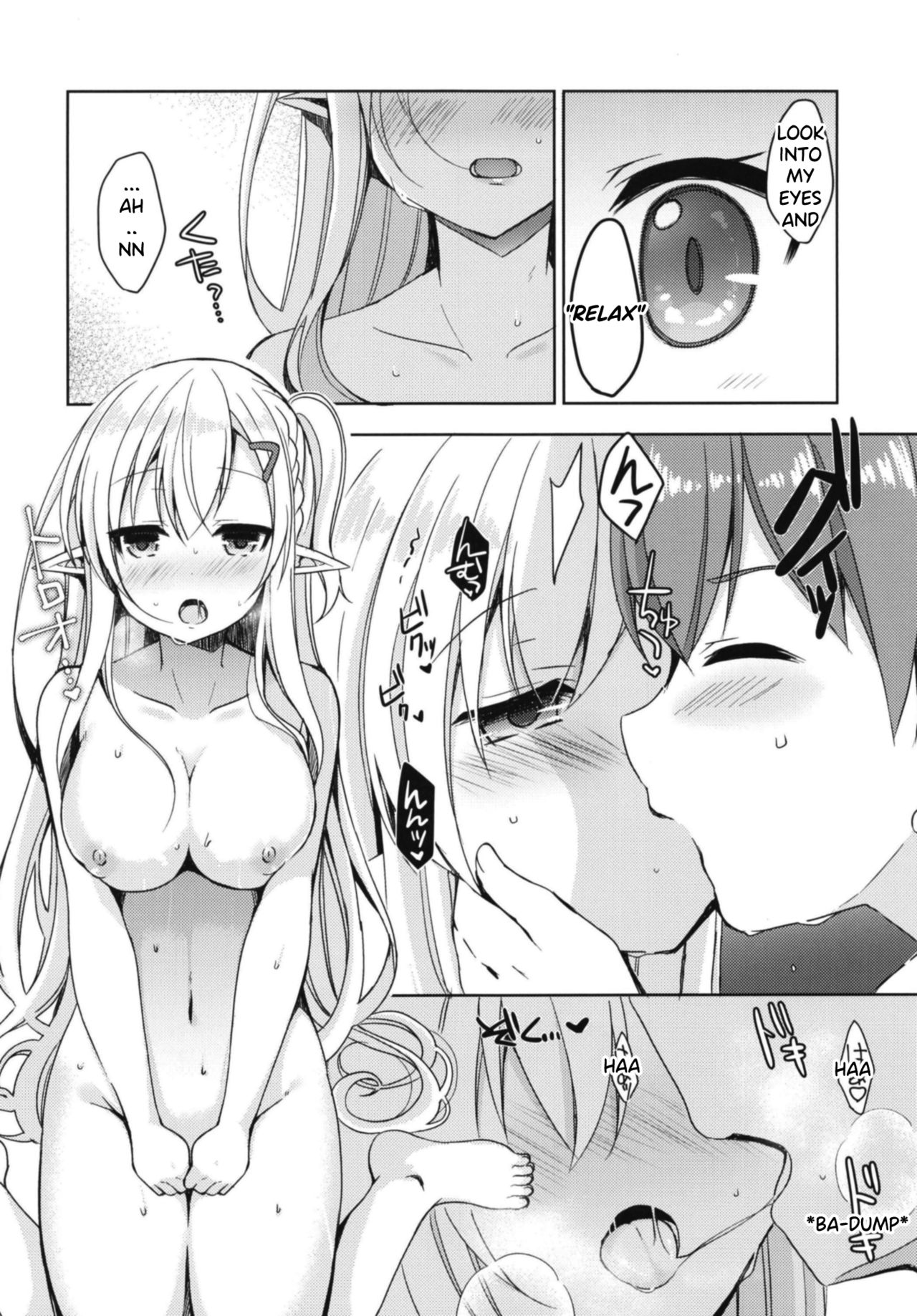I tried to erotically hypnotize Elf Senpai who i admire page 10 full