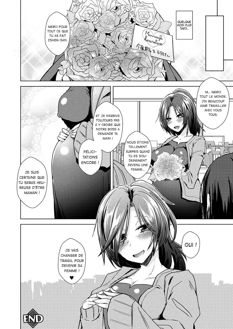 Nerae! Nyotaika Kotobukitaisya | Let's Aim For It! Turn into a Woman, Get Married and Resign from Work! page 10 full
