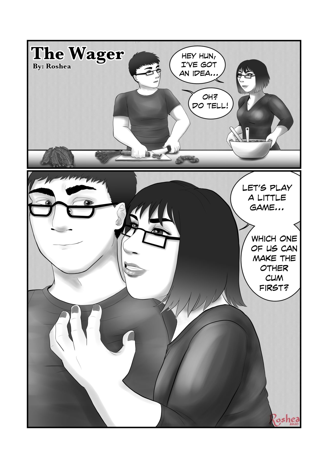 The Wager page 1 full