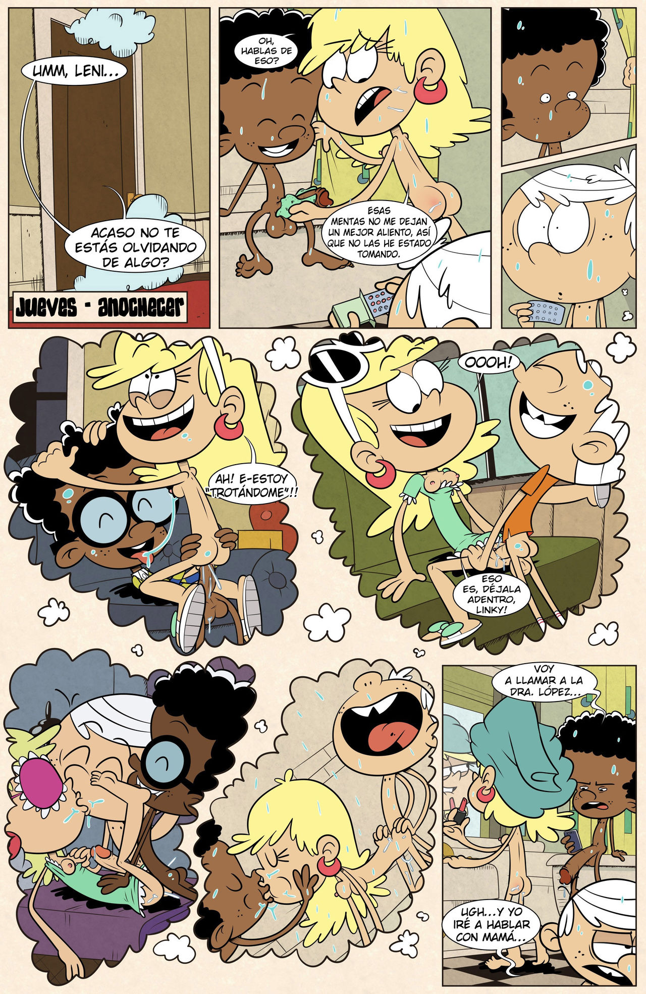 The Loud House El D A A D A De Nuestros Louds Page Comic Porn Xxx