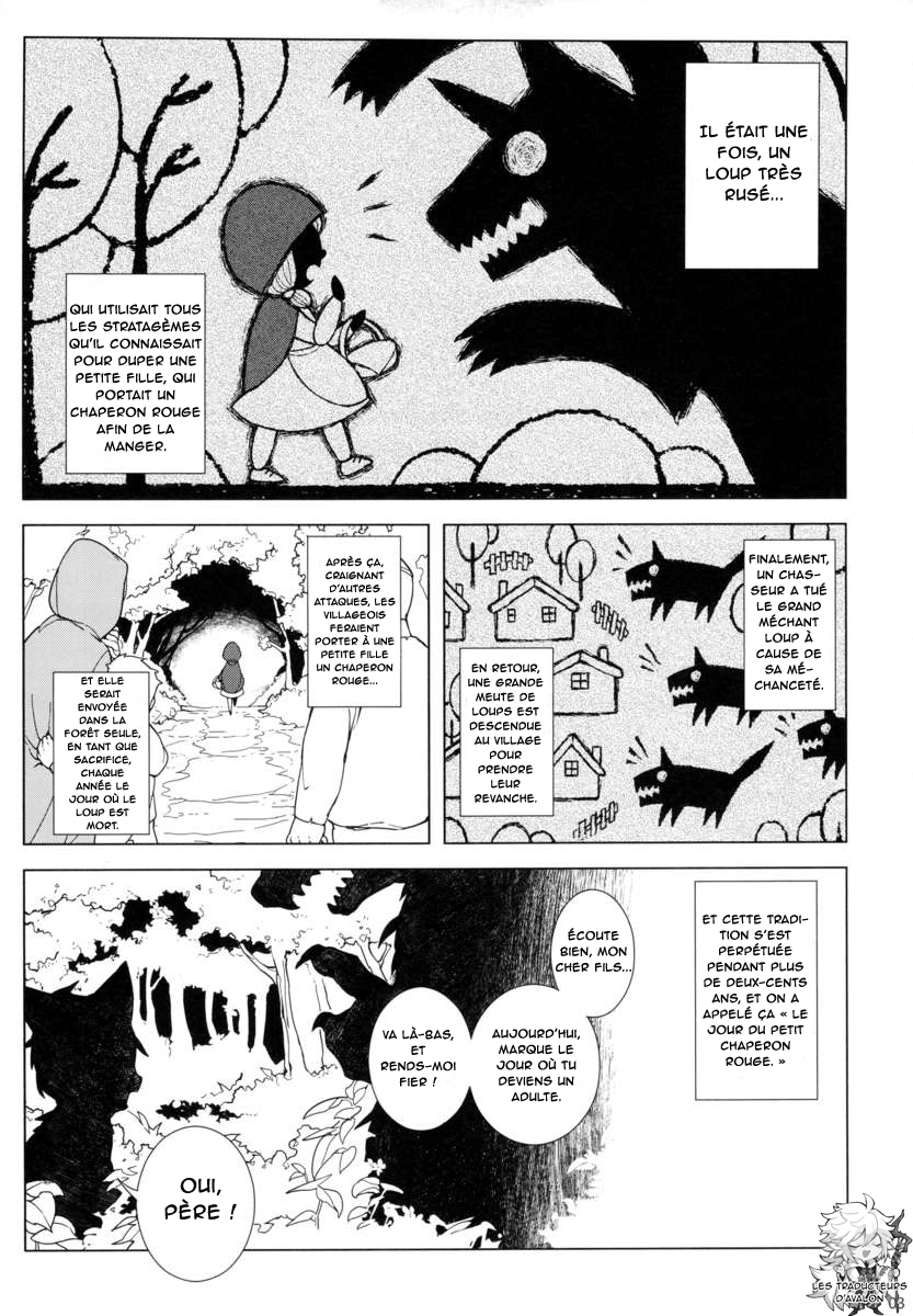 Dounen Hakai ~Ookina Akazukin & Chiisaki Ookami~ - Big Red Riding Hood and the little wolf. | Destruction d’enfance ~ Le grand Chaperon rouge et le petit loup page 4 full