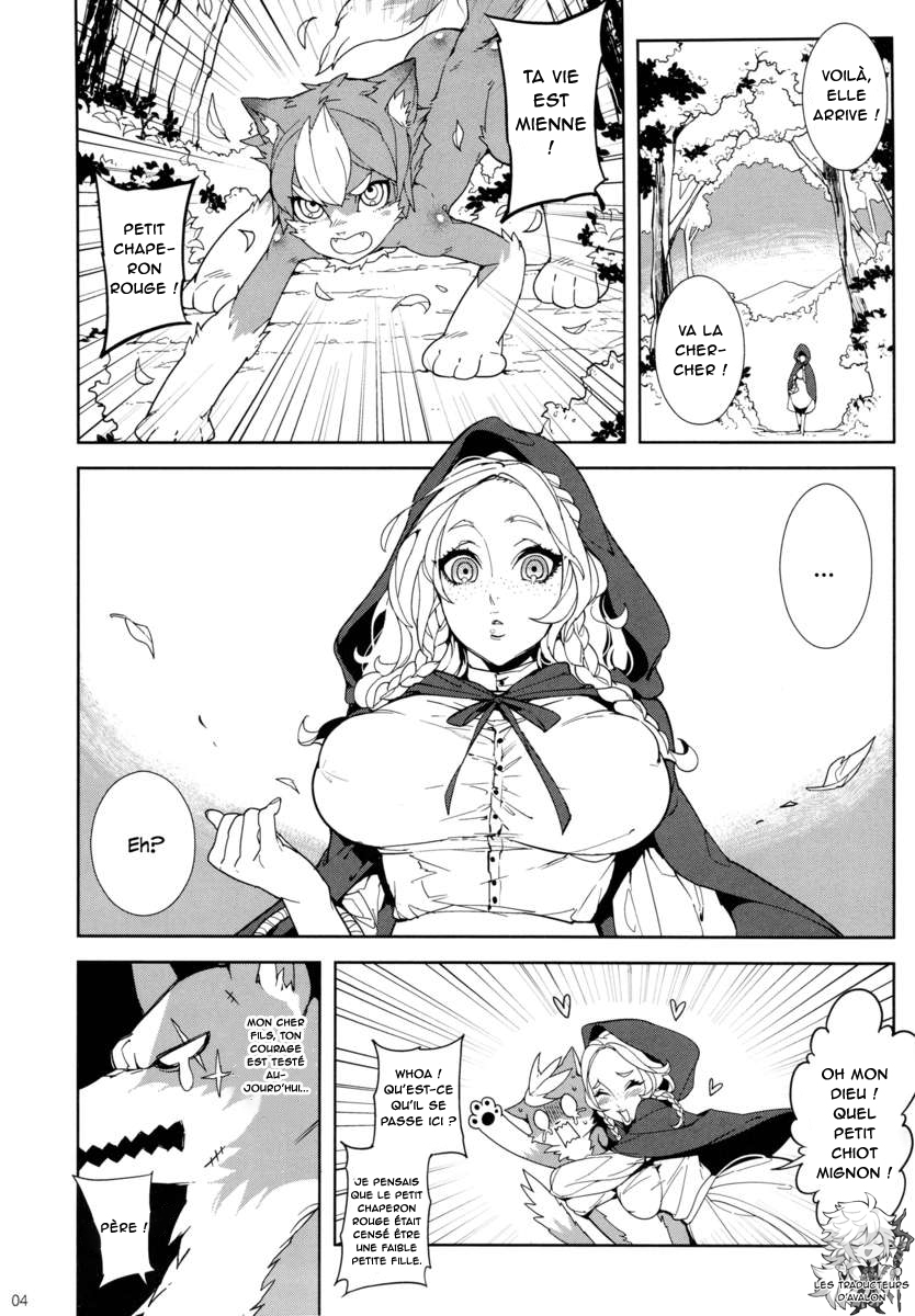 Dounen Hakai ~Ookina Akazukin & Chiisaki Ookami~ - Big Red Riding Hood and the little wolf. | Destruction d’enfance ~ Le grand Chaperon rouge et le petit loup page 5 full
