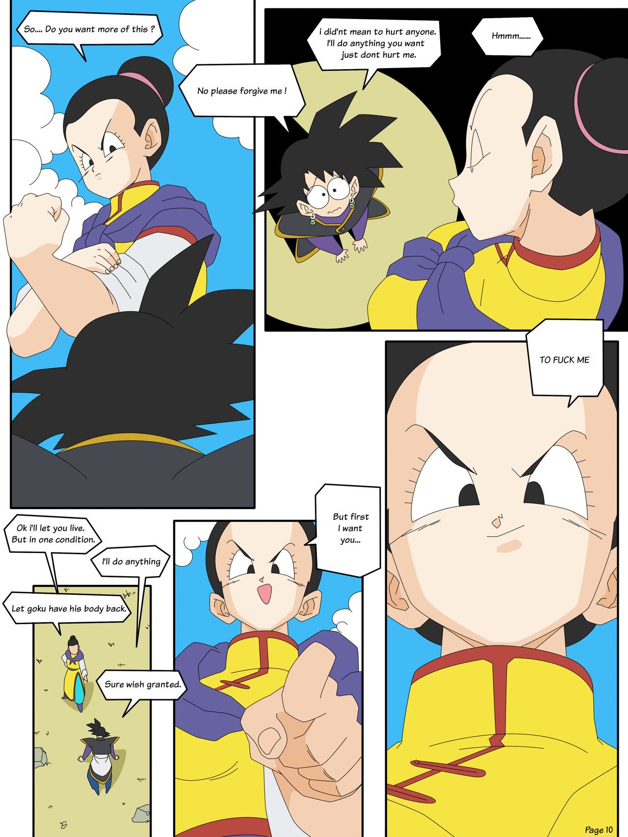 Dragon Ball Yamete – Zamasu’s Ambition  - english page 12 full