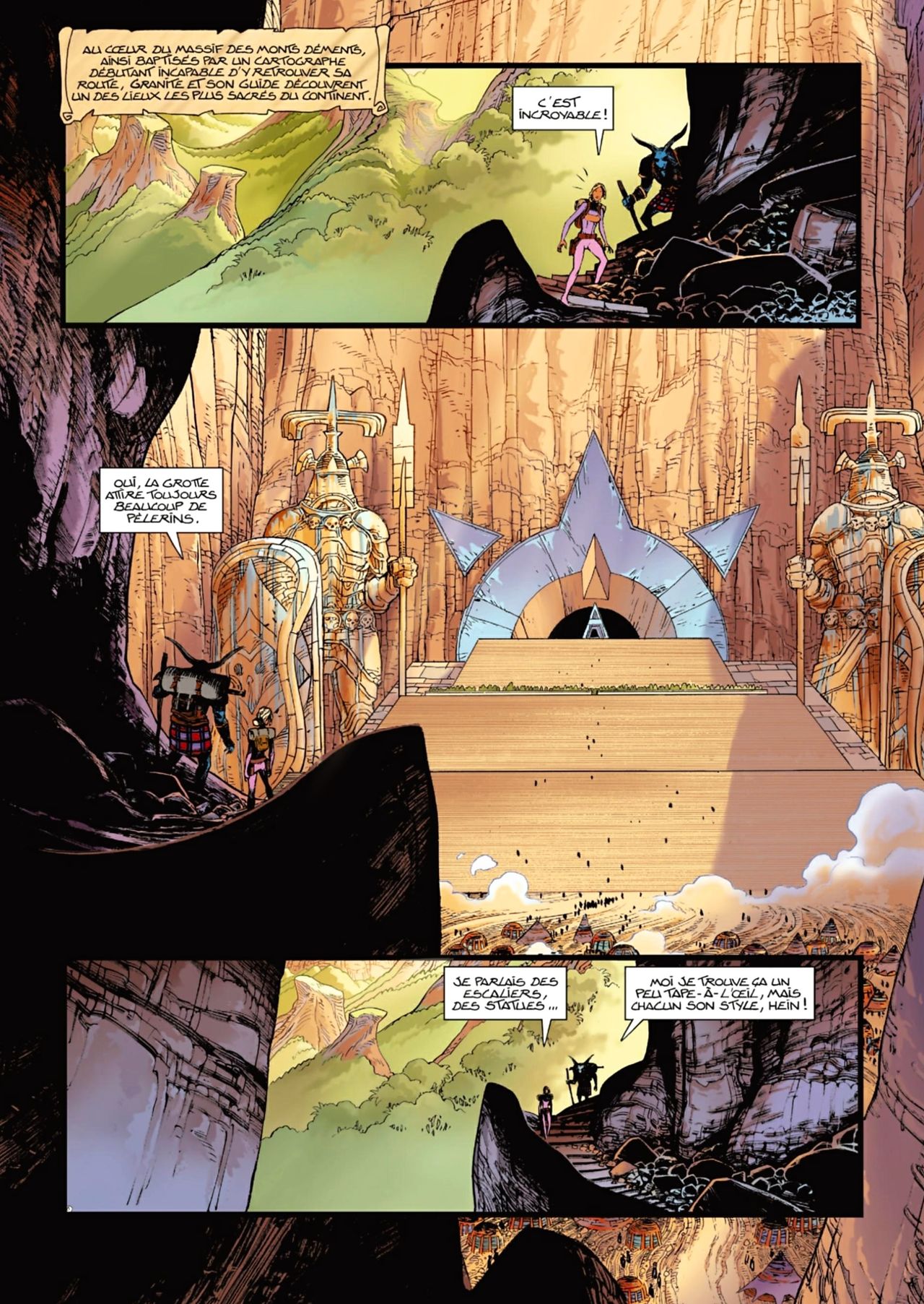 Les Naufrages d'Ythaq - T17 - La Grotte des Faces page 12 full