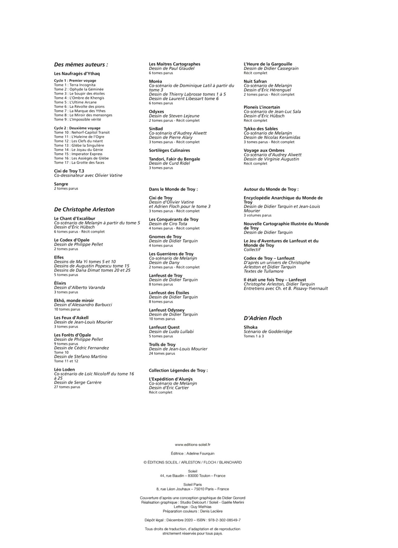 Les Naufrages d'Ythaq - T17 - La Grotte des Faces page 4 full