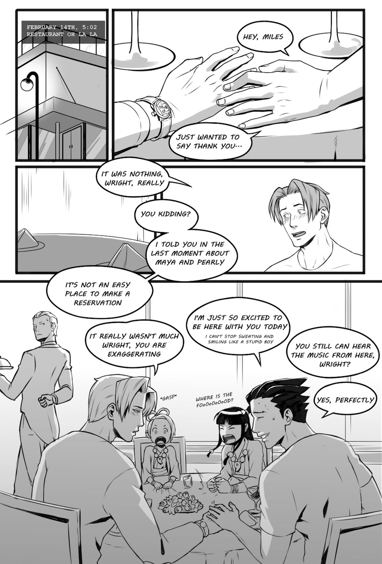 Ace Attorney: We've been doing this tango for years - Lupin Barnabi page 2 full