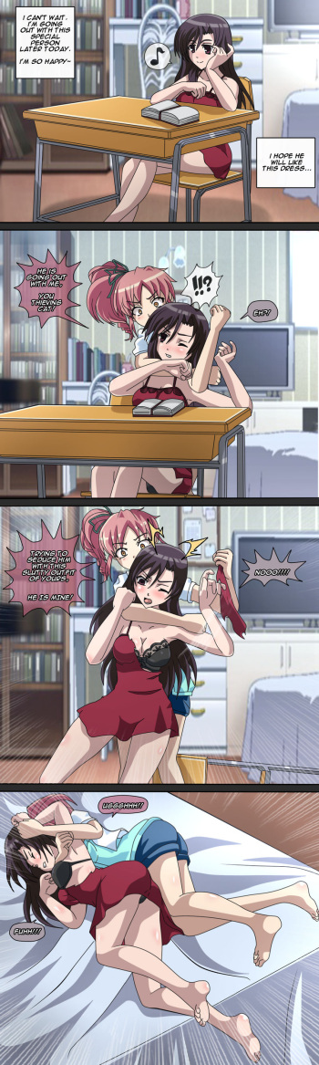 [Banagherlinks] Yandere Catfight:kotohana vs haruka rematch cover