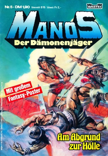 Manos - Der Dämonenjäger 5 cover