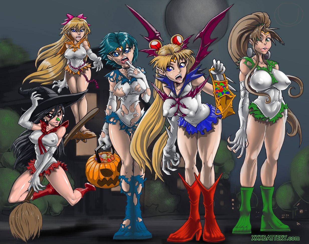 Sailor Jupiter Attacked page 11 full