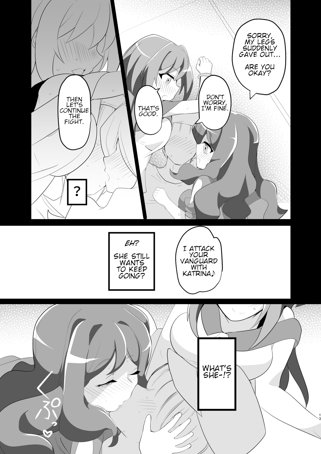 Shihai Joutai no Vanguard Fighter ni Ecchi na Meirei wa Dekimasu ka? | Can you give Naughty Orders to a Dominated Vanguard Fighter? page 12 full