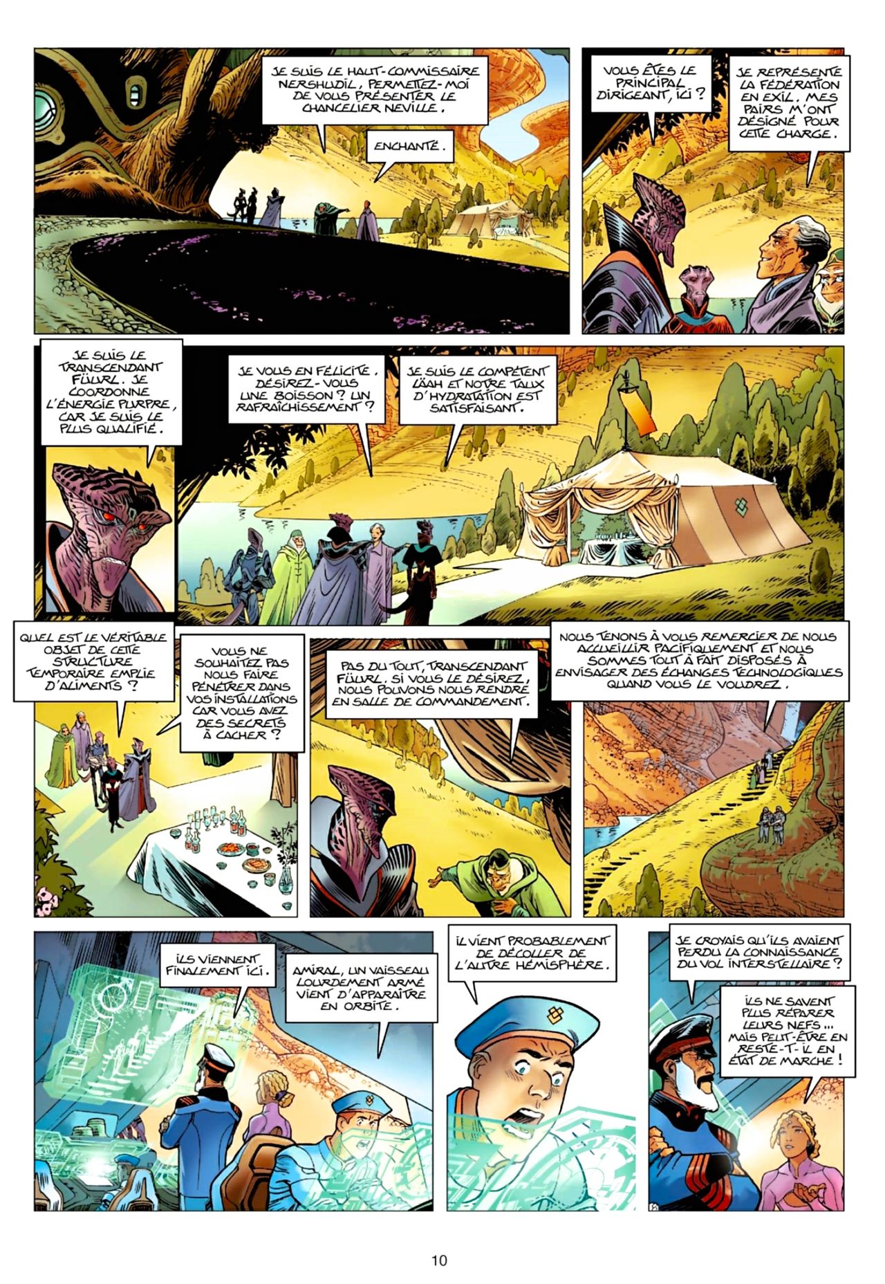Les Naufrages d'Ythaq - T16 - Les Assiégés de Glèbe page 12 full