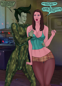 Alison Brie Swallowed