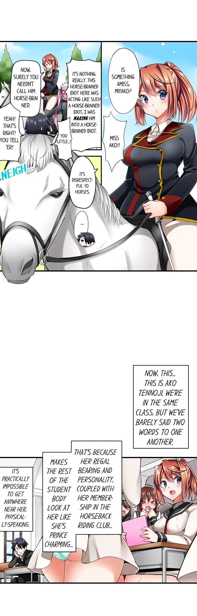 Cowgirl’s Riding-Position Makes Me Cum | Jouba Joshi ni Kijouraretai tsu! Ch. 1-4 page 6 full