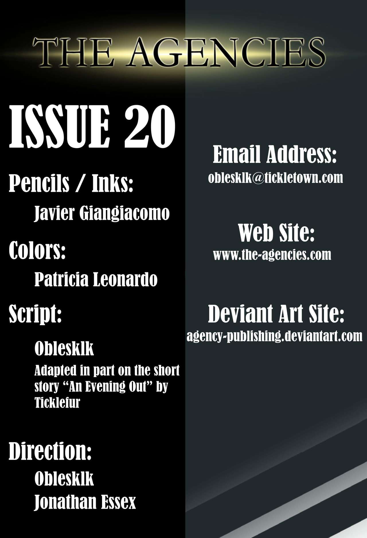 The Agencies - Issue 20 page 2 full