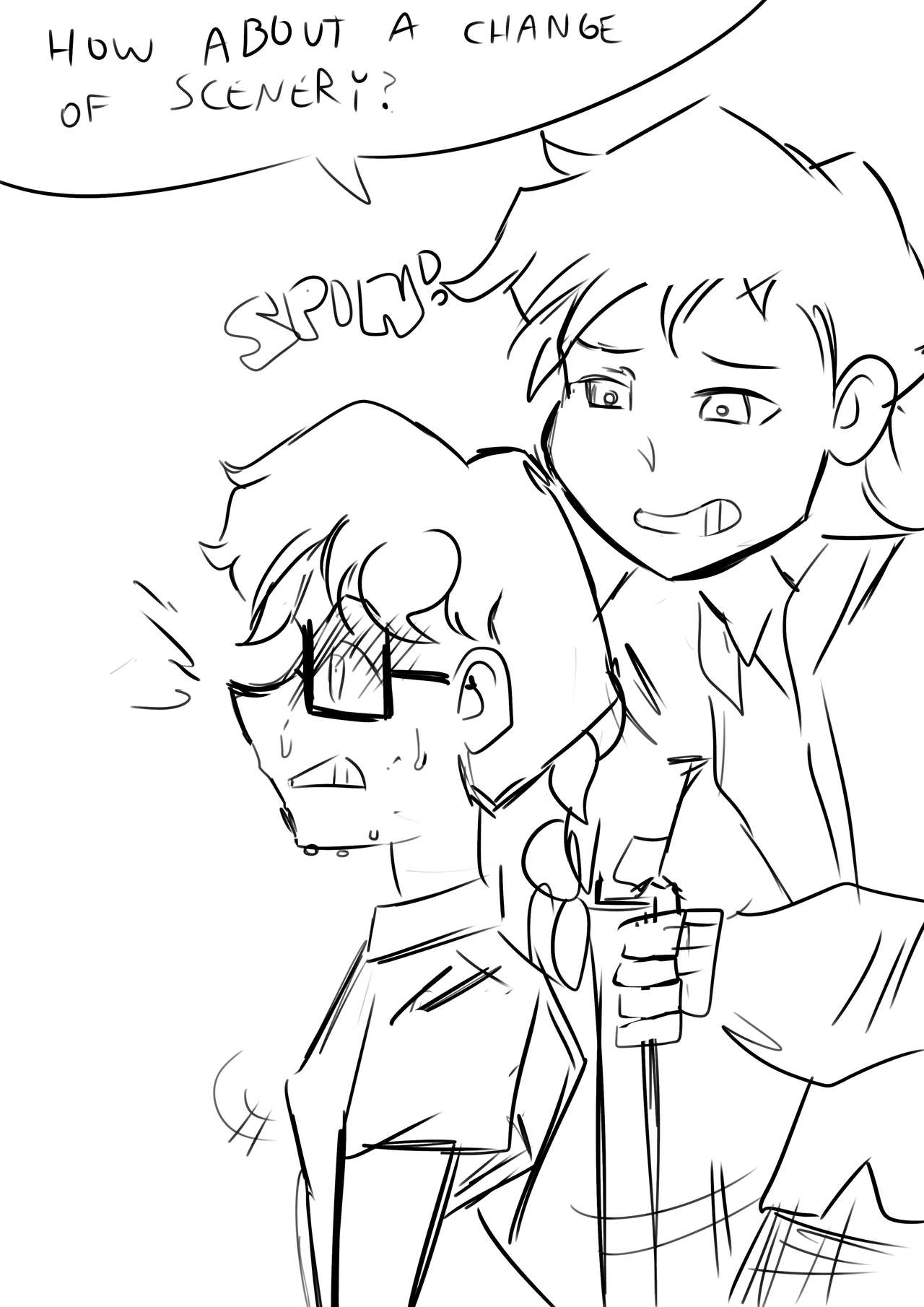 Unnamed Omorashi Comic page 12 full