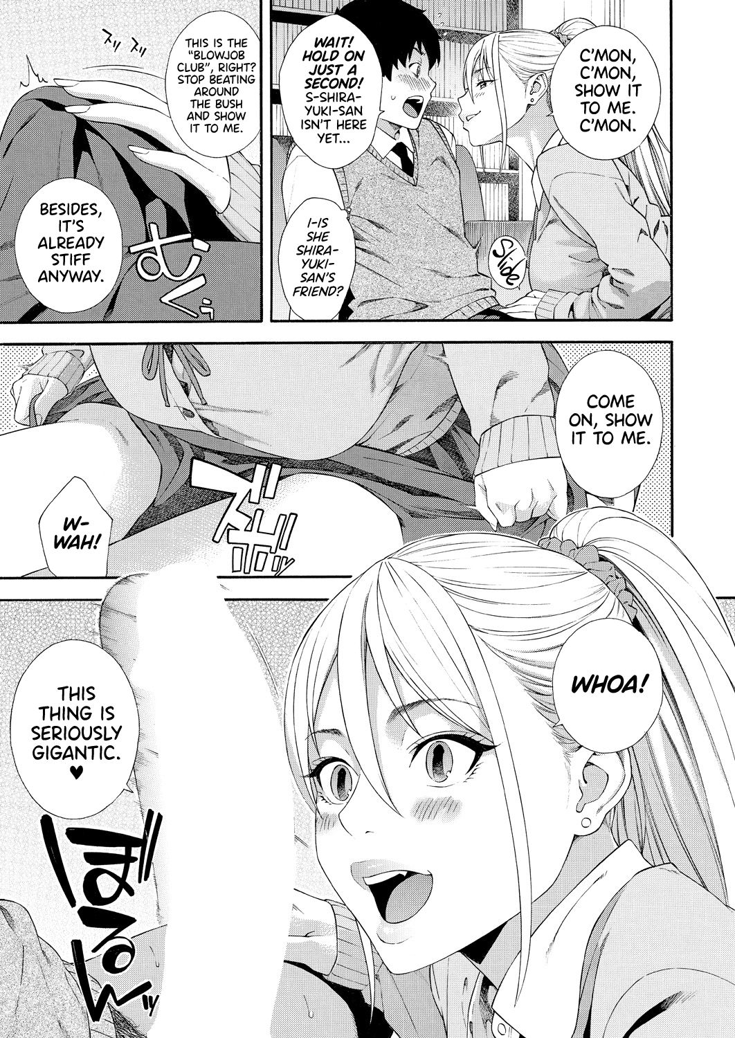 Fellatio Kenkyuubu | Blowjob Research Club Ch. 2 page 11 full