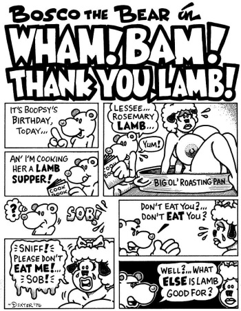 [Dexter Cockburn] Bosco the Bear: Wham! Bam! Thank You, Lamb! cover
