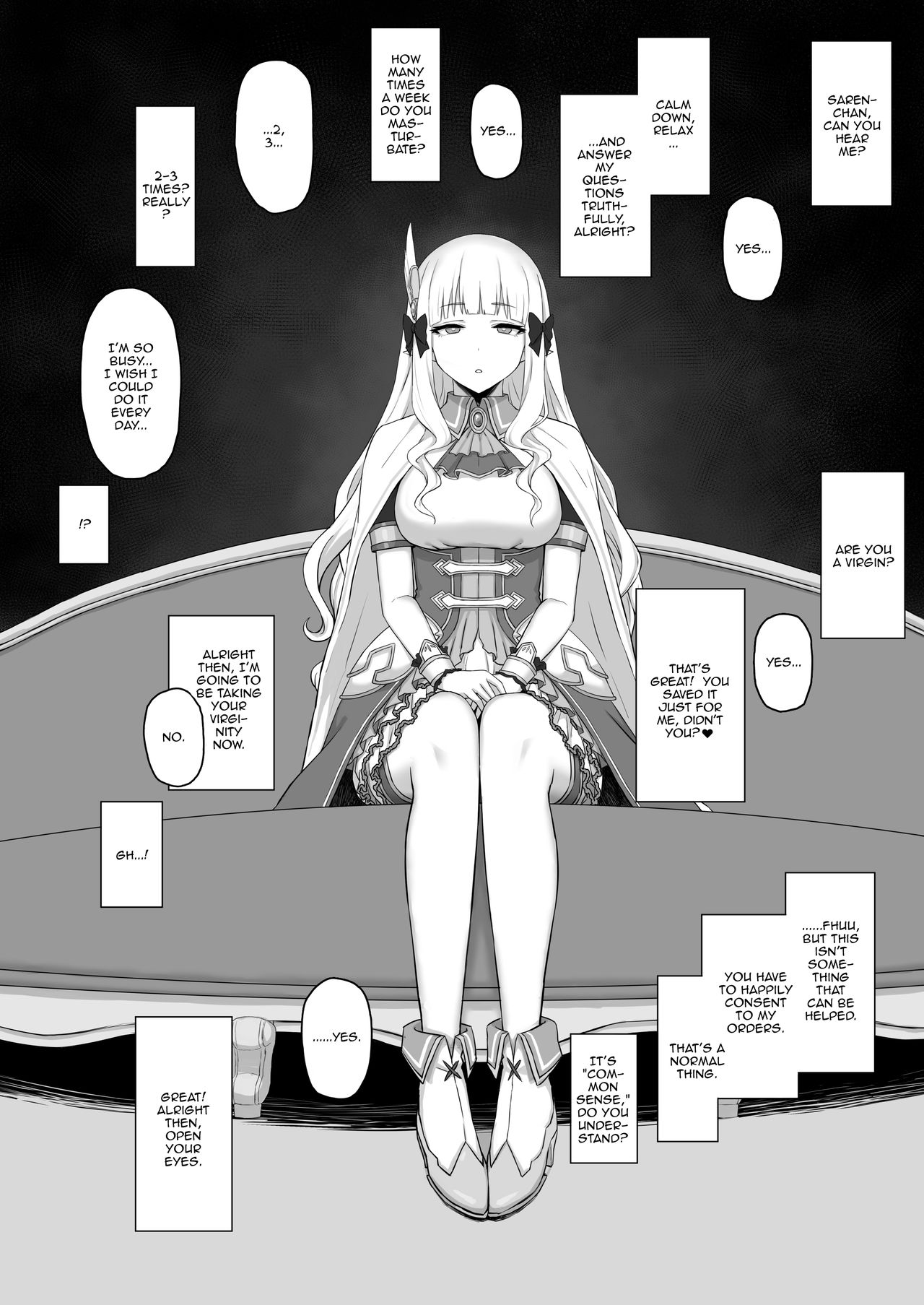 Hypnotized Princess page 5 full
