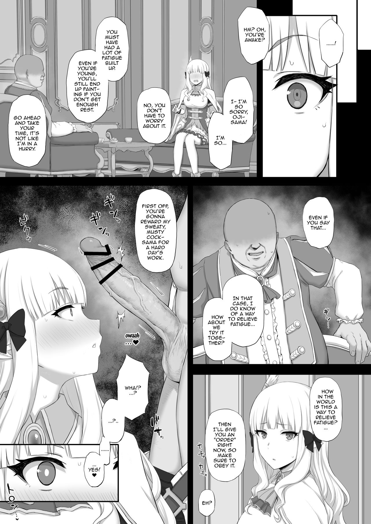 Hypnotized Princess page 6 full