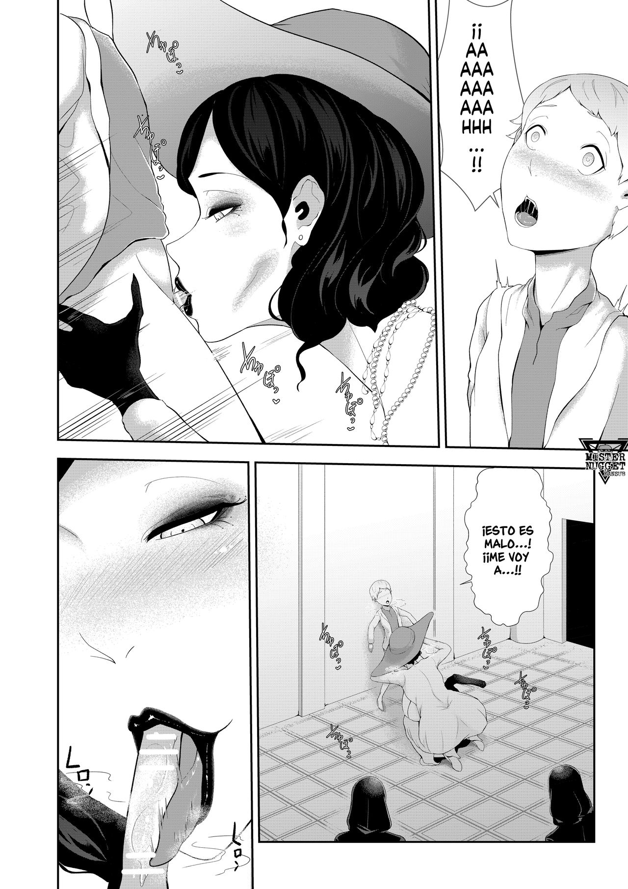 Dimitrescu Okaa-sama no Sakusei | Madre Dimitrescu me extrae el semen page 5 full