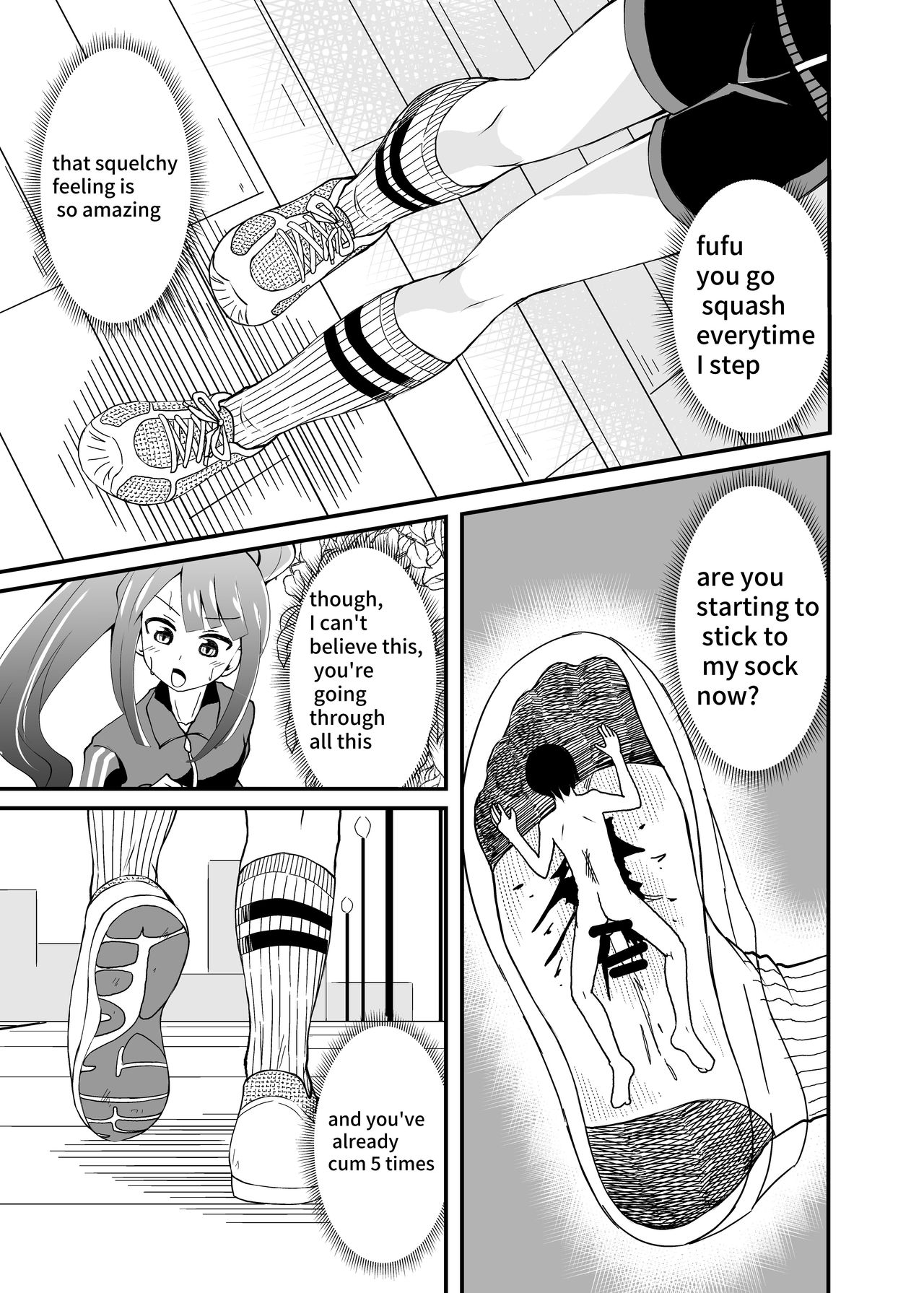 Tonikaku Fumaretai Hanashi | I want to be stepped on page 9 full