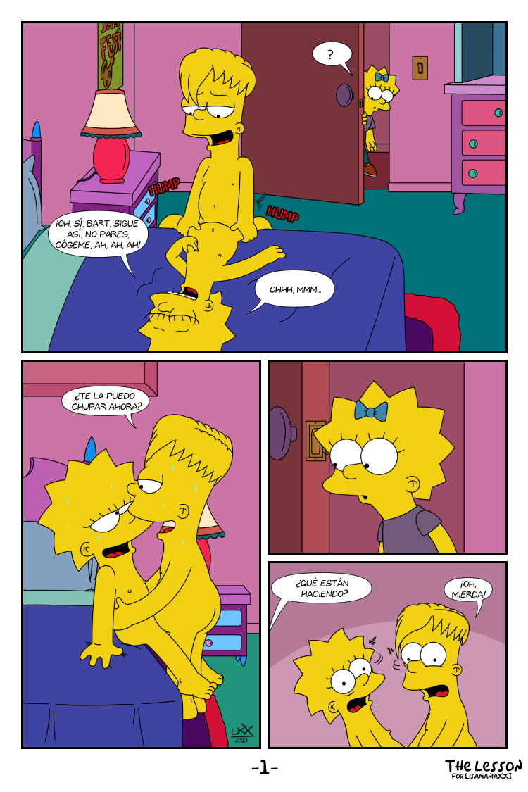 The Lesson  -  - Complete page 6 full