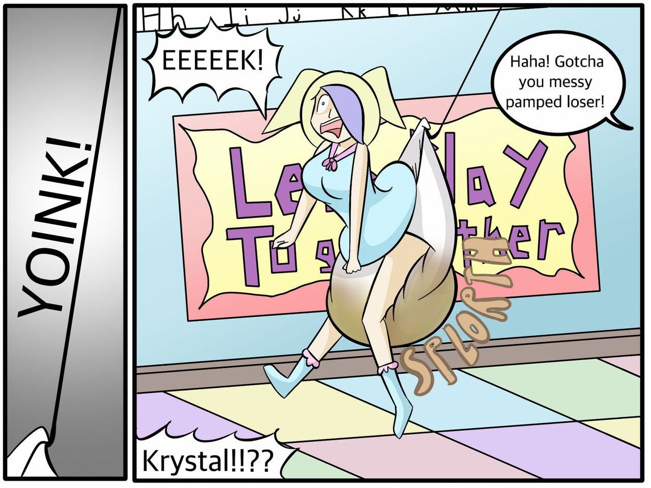 Diaper Girl Messy Academy page 10 full