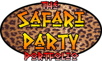 The Safari Party Portfolio by Max Blackrabbit cover