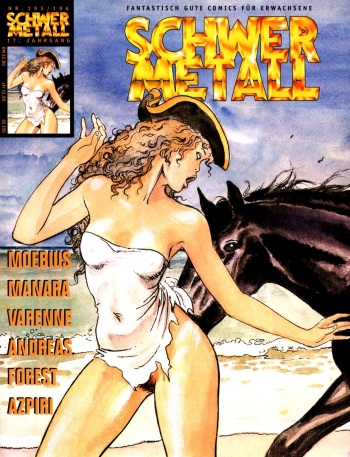 Schwermetall #195-196 [German] cover