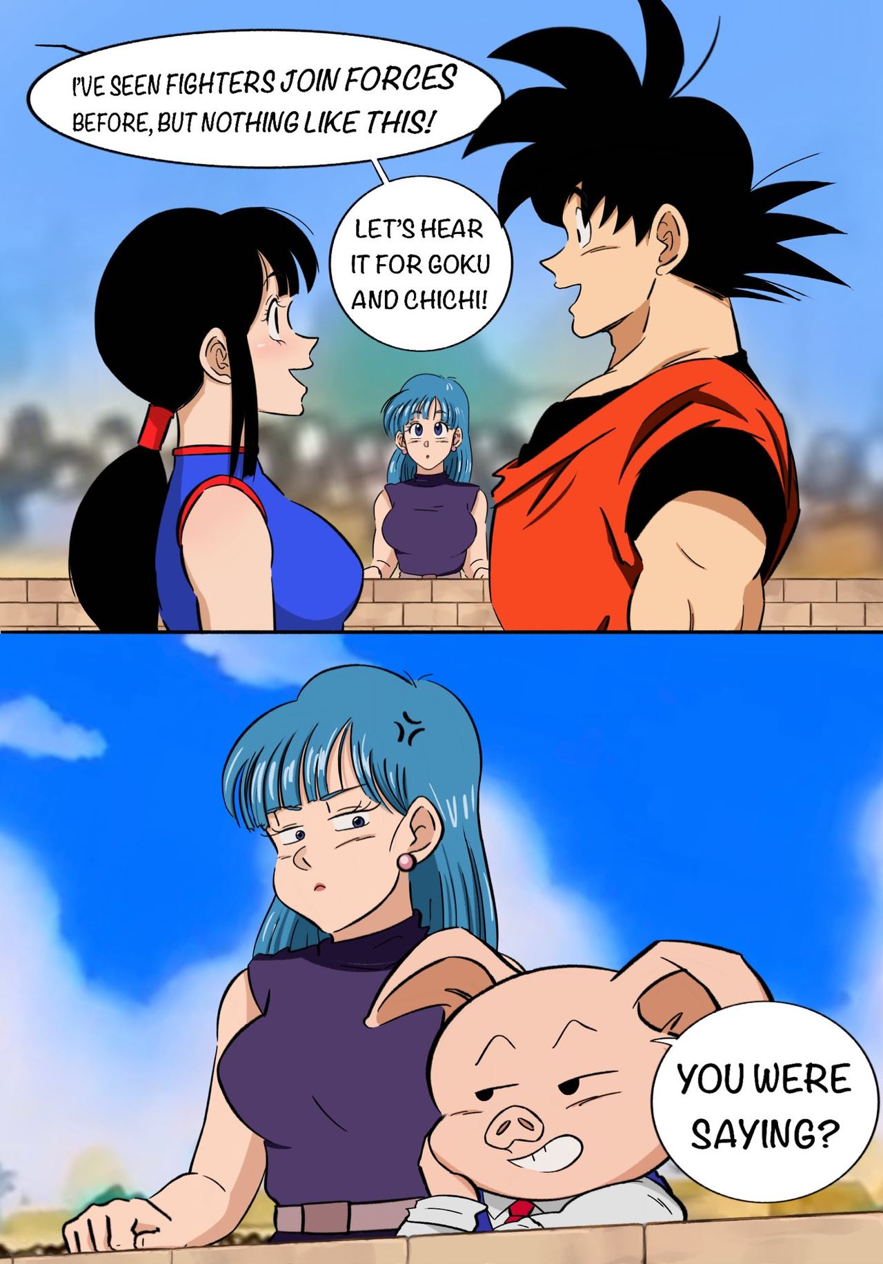 Goku reunites with an old friend page 12 full