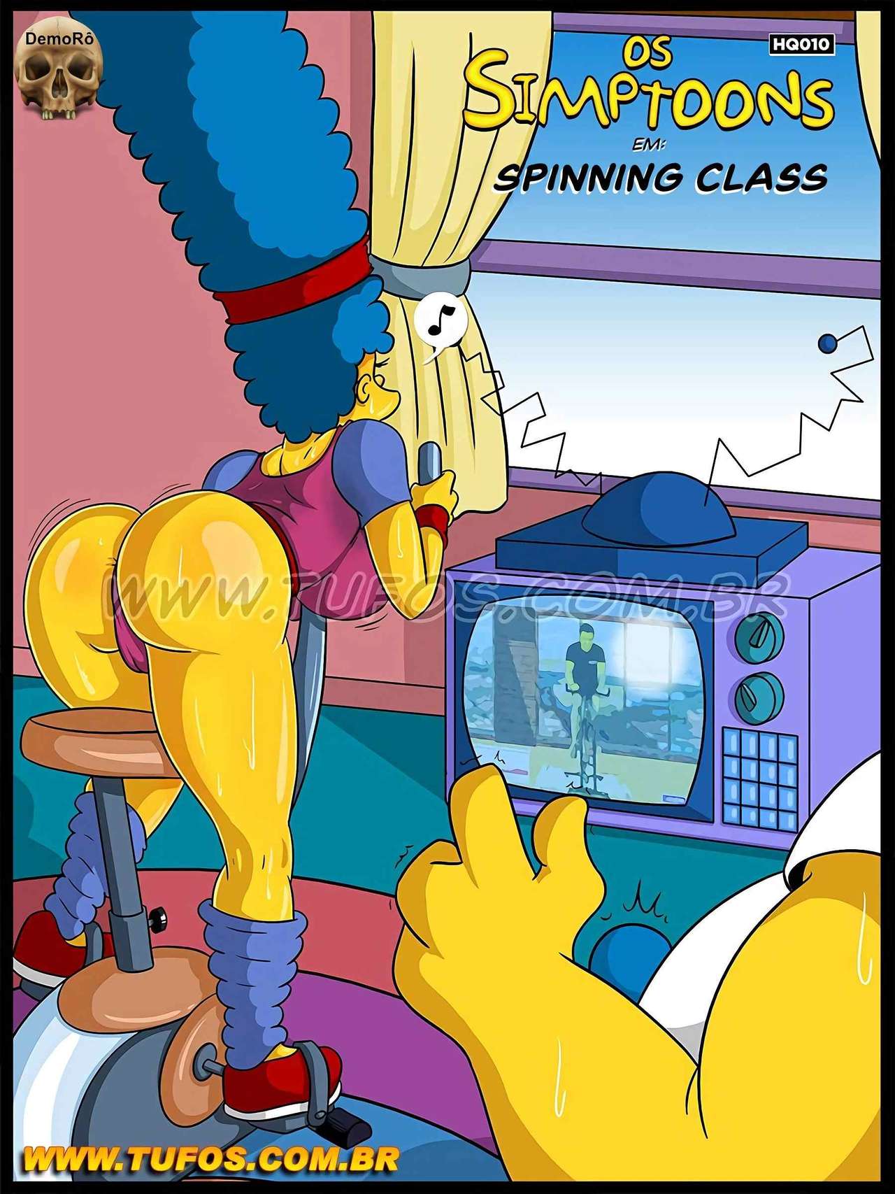 Os Simptoons 10 – Spinning Class – Tufos - english page 1 full