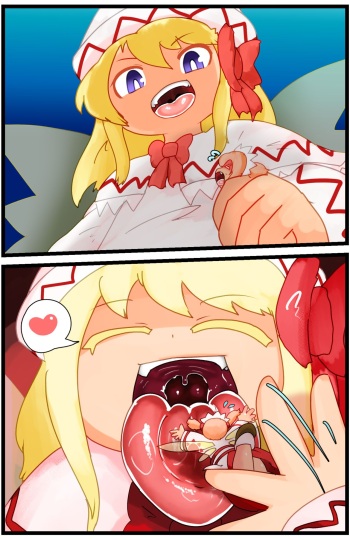 [Hughoftheskies] Lily White eating Sunny Milk cover