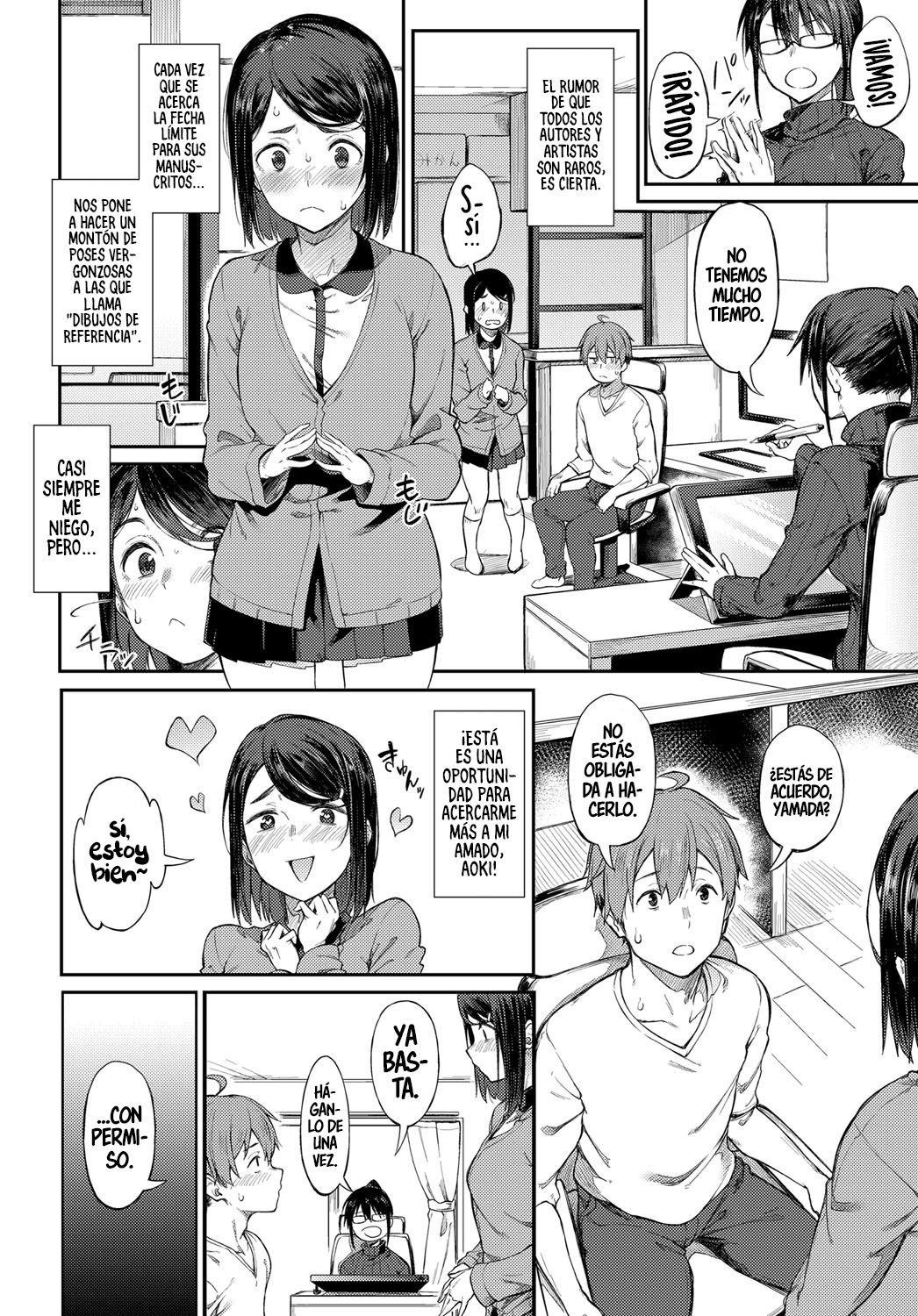 Shimekiri Girigiri Threesome | Trío justo a tiempo para la fecha page 2 full