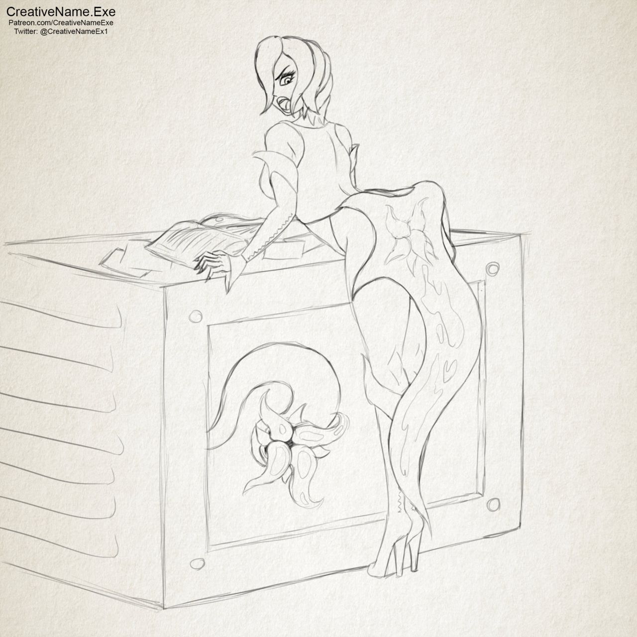 Nanaya Transformation - Animated Sketch page 11 full