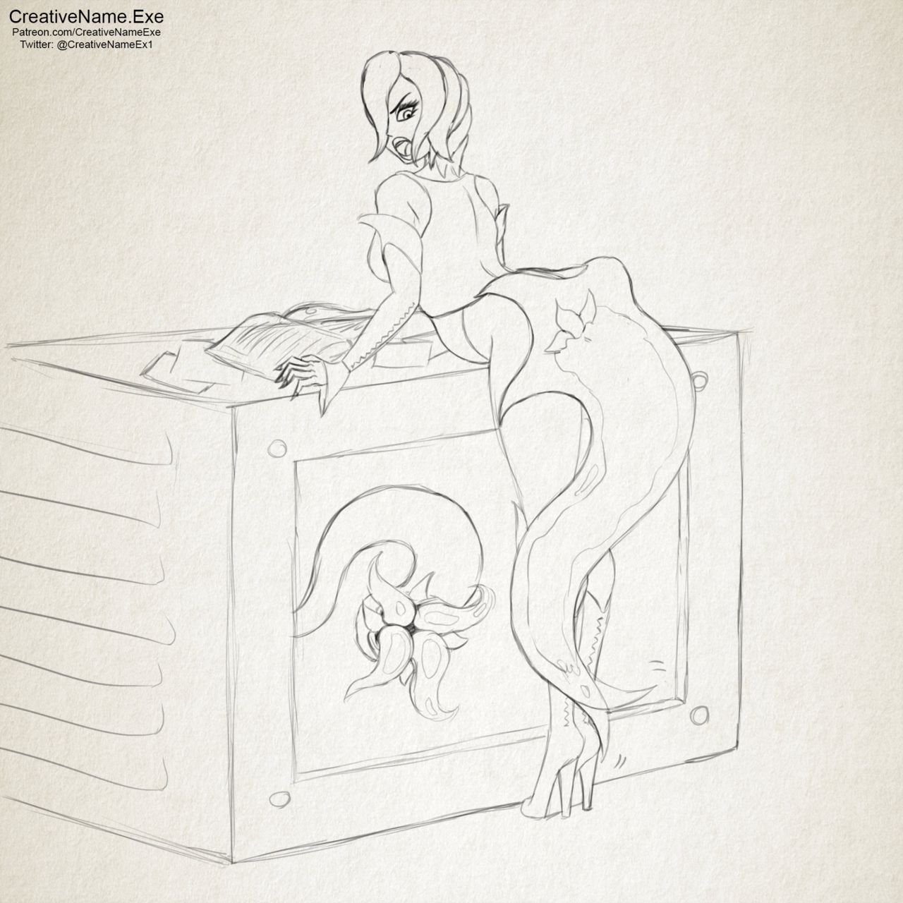 Nanaya Transformation - Animated Sketch page 12 full