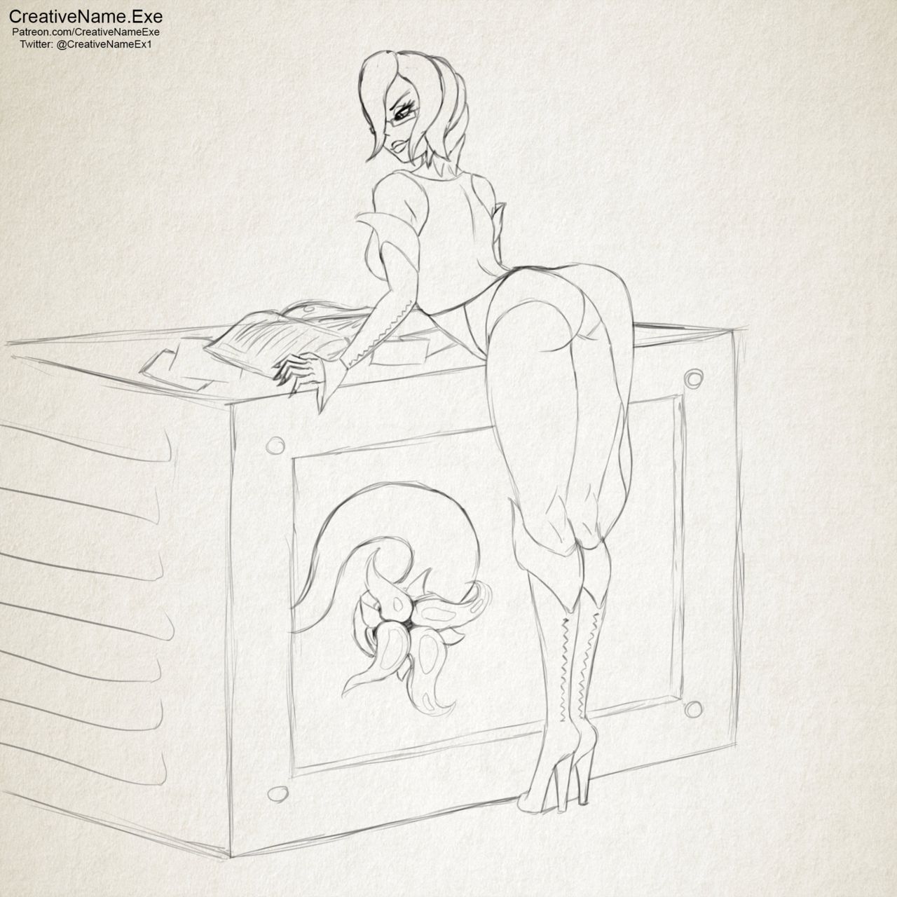 Nanaya Transformation - Animated Sketch page 2 full