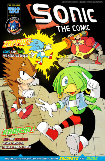 [Escopeto] Quickie Resolved ! (Sonic the Comic) cover
