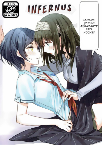 (Utahime Teien 11) [Tsuki no Uragawa (Romi)] Kanade-san, Daitemo Yoroshii Deshouka | Kanade, Can I Hold You Tonight? (THE iDOLM@STER CINDERELLA GIRLS) [Spanish] [INFERNUS] cover