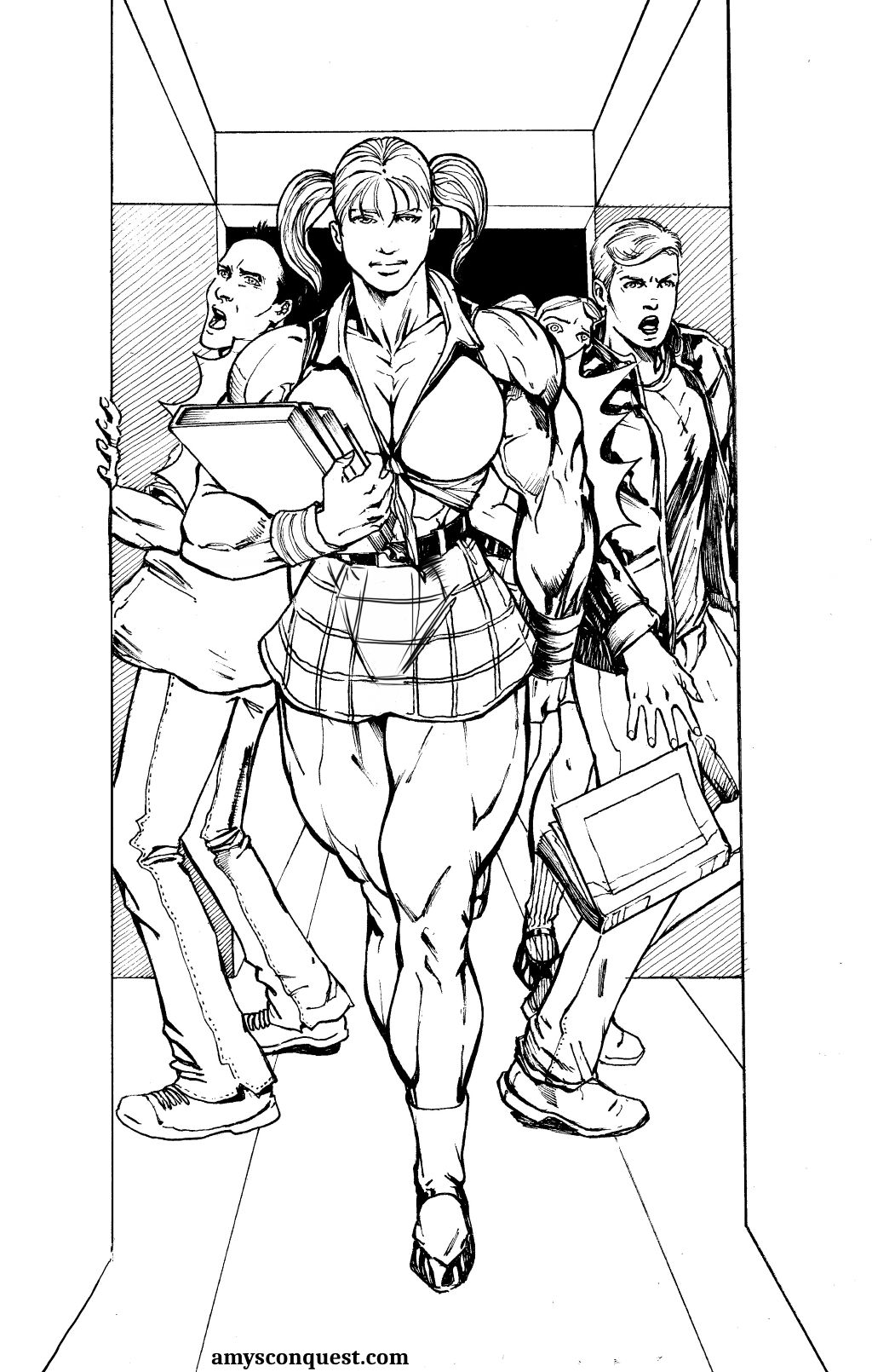 Amy's Conquest Side Story 4 Part 1 page 1 full