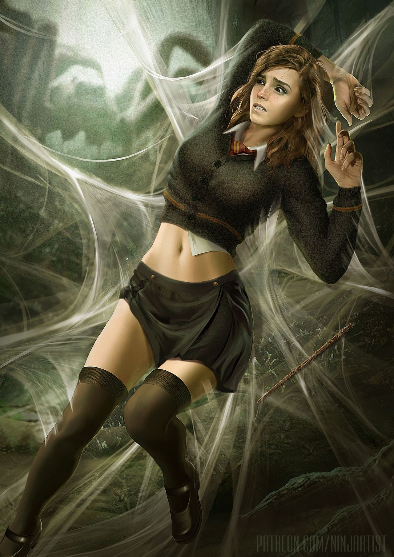 Hermione & Aragog page 1 full