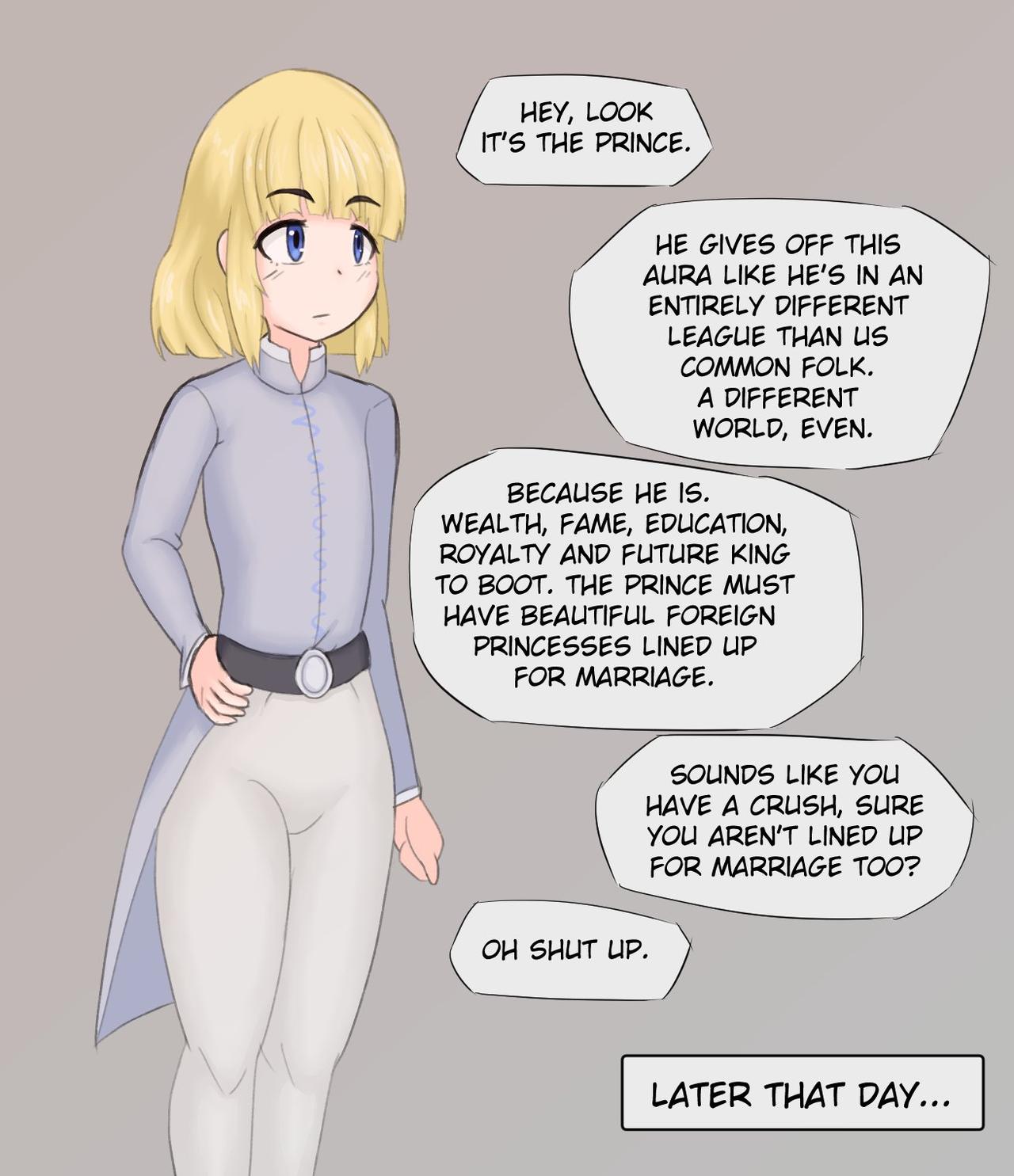 Femboy Prince page 1 full