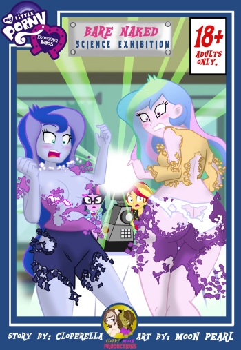 [succubisamus] Bare Naked Science Exhibition (My Little Pony: Equestria Girls) cover
